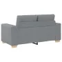 3-Piece Sofa Set with Light Grey Fabric Cushions | Foro24.es | Tu tienda online para hogar, jardín y más Foro24.es