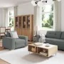 3-Piece Sofa Set with Dark Grey Fabric Cushions | Foro24.es | Tu tienda online para hogar, jardín y más Foro24.es