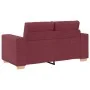 3-Piece Sofa Set with Wine Red Cushions | Foro24.es | Tu tienda online para hogar, jardín y más Foro24.es