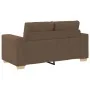 3-Piece Sofa Set with Brown Fabric Cushions | Foro24.es | Tu tienda online para hogar, jardín y más Foro24.es