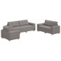 3-Piece Sofa Set with Taupe Fabric Cushions | Foro24.es | Tu tienda online para hogar, jardín y más Foro24.es