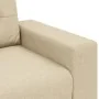 3-Piece Sofa Set with Cream Fabric Cushions | Foro24.es | Tu tienda online para hogar, jardín y más Foro24.es