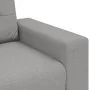 3-Piece Sofa Set with Cloud Grey Fabric Cushions | Foro24.es | Tu tienda online para hogar, jardín y más Foro24.es