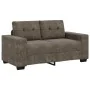 3-Piece Sofa Set with Dark Grey Faux Leather Cushions | Foro24.es | Tu tienda online para hogar, jardín y más Foro24.es