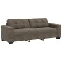 3-Piece Sofa Set with Dark Grey Faux Leather Cushions | Foro24.es | Tu tienda online para hogar, jardín y más Foro24.es