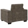 3-Piece Sofa Set with Dark Grey Faux Leather Cushions | Foro24.es | Tu tienda online para hogar, jardín y más Foro24.es