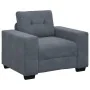 3-Piece Sofa Set with Dark Grey Velvet Cushions | Foro24.es | Tu tienda online para hogar, jardín y más Foro24.es