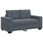 3-Piece Sofa Set with Dark Grey Velvet Cushions | Foro24.es | Tu tienda online para hogar, jardín y más Foro24.es