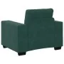 3-Piece Sofa Set with Dark Green Velvet Cushions | Foro24.es | Tu tienda online para hogar, jardín y más Foro24.es