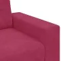 3-Piece Sofa Set with Wine Red Velvet Cushions | Foro24.es | Tu tienda online para hogar, jardín y más Foro24.es