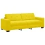 3-piece sofa set with yellow velvet cushions | Foro24.es | Tu tienda online para hogar, jardín y más Foro24.es