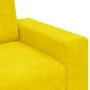 3-piece sofa set with yellow velvet cushions | Foro24.es | Tu tienda online para hogar, jardín y más Foro24.es