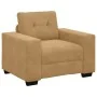 3-piece sofa set with brown velvet cushions | Foro24.es | Tu tienda online para hogar, jardín y más Foro24.es