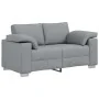 3-Piece Sofa Set with Light Grey Fabric Cushions | Foro24.es | Tu tienda online para hogar, jardín y más Foro24.es