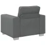 3-piece sofa set with fabric cushions in dark grey by , Sofas - Ref: Foro24-3324659, Price: 654,44 €, Discount: %