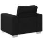 3-Piece Sofa Set with Black Fabric Cushions | Foro24.es | Tu tienda online para hogar, jardín y más Foro24.es