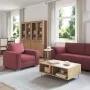 3-piece sofa set with cushions in burgundy | Foro24.es | Tu tienda online para hogar, jardín y más Foro24.es
