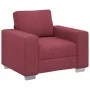 3-piece sofa set with cushions in burgundy | Foro24.es | Tu tienda online para hogar, jardín y más Foro24.es