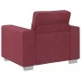 3-piece sofa set with cushions in burgundy | Foro24.es | Tu tienda online para hogar, jardín y más Foro24.es