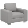 3-Piece Sofa Set with Cloud Grey Fabric Cushions | Foro24.es | Tu tienda online para hogar, jardín y más Foro24.es