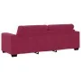 2-Piece Sofa Set with Cushions in Wine Red Velvet | Foro24.es | Tu tienda online para hogar, jardín y más Foro24.es