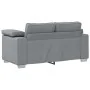 2-teilige Sofagarnitur mit hellgrauen Stoffkissen von , Sofas - Ref: Foro24-3324740, Preis: 489,17 €, Rabatt: %