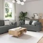 2-Piece Sofa Set with Dark Grey Fabric Cushions by , Sofas - Ref: Foro24-3324741, Price: 489,89 €, Discount: %