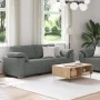 2-Piece Sofa Set with Dark Grey Fabric Cushions by , Sofas - Ref: Foro24-3324741, Price: 489,89 €, Discount: %