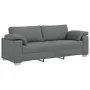 2-Piece Sofa Set with Dark Grey Fabric Cushions by , Sofas - Ref: Foro24-3324741, Price: 489,89 €, Discount: %
