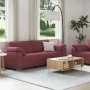 Juego de Sofá de 2 Piezas con Cojines en Tela Color Burdeos de , Sofás - Ref: Foro24-3324743, Precio: 489,87 €, Descuento: %
