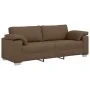 2-piece sofa set with brown fabric cushions | Foro24.es | Tu tienda online para hogar, jardín y más Foro24.es