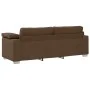 2-piece sofa set with brown fabric cushions | Foro24.es | Tu tienda online para hogar, jardín y más Foro24.es
