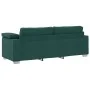 2-piece sofa set with cushions in dark green fabric | Foro24.es | Tu tienda online para hogar, jardín y más Foro24.es