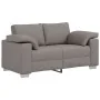 2-Piece Sofa Set with Taupe Fabric Cushions | Foro24.es | Tu tienda online para hogar, jardín y más Foro24.es