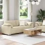 2-Piece Sofa Set with Cushions in Cream Fabric | Foro24.es | Tu tienda online para hogar, jardín y más Foro24.es