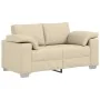 2-Piece Sofa Set with Cushions in Cream Fabric | Foro24.es | Tu tienda online para hogar, jardín y más Foro24.es