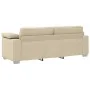2-Piece Sofa Set with Cushions in Cream Fabric | Foro24.es | Tu tienda online para hogar, jardín y más Foro24.es