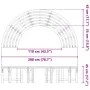 Banco de árbol exterior 200 cm de madera maciza de eucalipto de , Bancos de jardín - Ref: Foro24-3324836, Precio: 387,18 €, D...