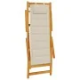 Klappbare Strandkörbe 2 Stück Taupe aus Akazienholz und Textilene | Foro24.es | Tu tienda online para hogar, jardín y más Foro24.es