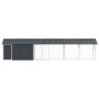 Bird aviary with anthracite extension 112x640x141 cm steel | Foro24.es | Tu tienda online para hogar, jardín y más Foro24.es
