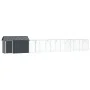 Aviario para Aves con Extensión Antracita 112x817x141 cm Acero de , Pies y jaulas para pájaros - Ref: Foro24-3325150, Precio:...
