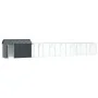 Aviario para Aves con Extensión Antracita 112x817x141 cm Acero de , Pies y jaulas para pájaros - Ref: Foro24-3325150, Precio:...