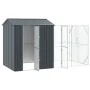 Aviario para pájaros con extensión antirrayas 210x421x247 cm de acero de , Pies y jaulas para pájaros - Ref: Foro24-3325156, ...