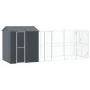 Aviary for Birds with Anthracite Extension 210x619x247 cm Steel | Foro24.es | Tu tienda online para hogar, jardín y más Foro24.es