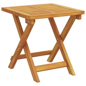 2 long chairs with wheels and table with acacia