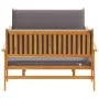 Set de Sofá de Jardín de 3 Piezas con Cojines de Madera Maciza de Acacia | Foro24.es | Tu tienda online para hogar, jardín y más Foro24.es