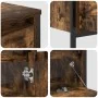 3-piece bathroom furniture set in smoked oak and crafted wood by , bathroom vanities - Ref: Foro24-3328361, Price: 187,66 €, ...