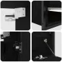 VidaXL 5-Piece Bathroom Furniture Set in Black Oak Wood by , Bathroom furniture - Ref: Foro24-3328369, Price: 326,01 €, Disco...