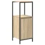 5-teiliges Badmöbel-Set aus Sonoma-Eichenholzwerkstoff von , Badezimmermöbel - Ref: Foro24-3328370, Preis: 303,48 €, Rabatt: %