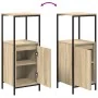 5-teiliges Badmöbel-Set aus Sonoma-Eichenholzwerkstoff von , Badezimmermöbel - Ref: Foro24-3328370, Preis: 303,48 €, Rabatt: %